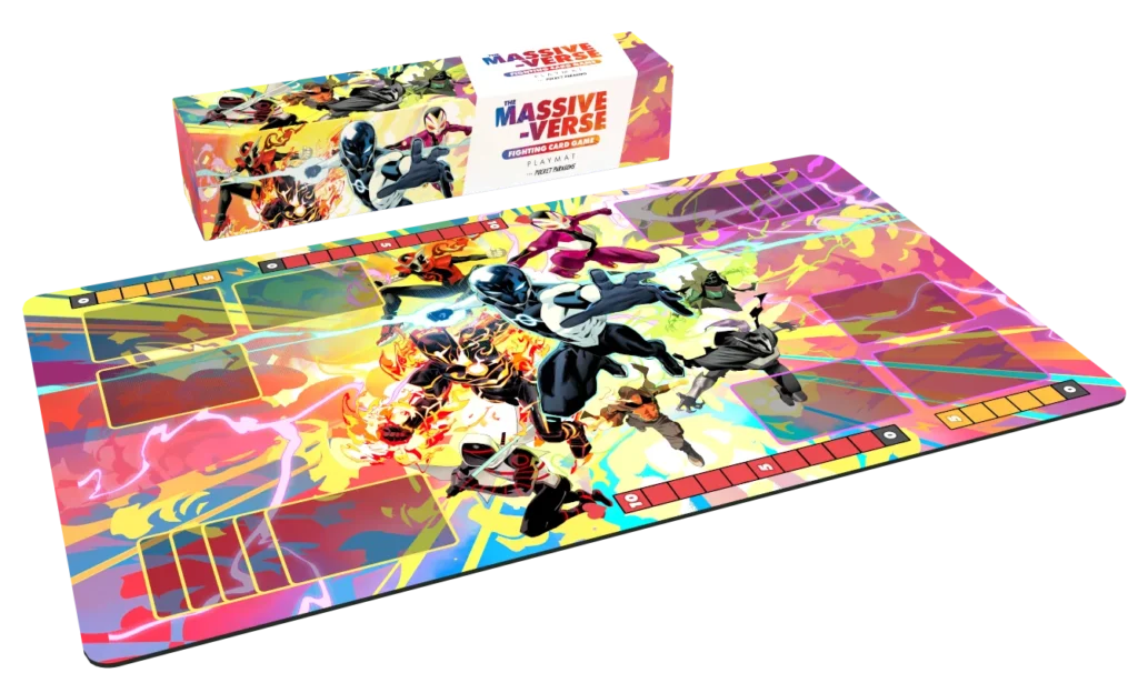 The Massive-verse Play Mat and Box.