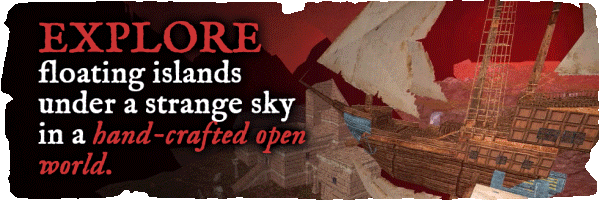 Gif from Dread Delusion discussing the world's exploration factors.