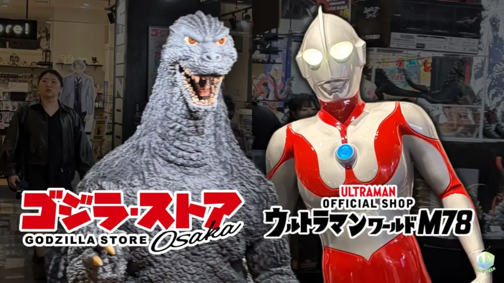 Godzilla store osaka ultraman official shop m78 all ages of geek