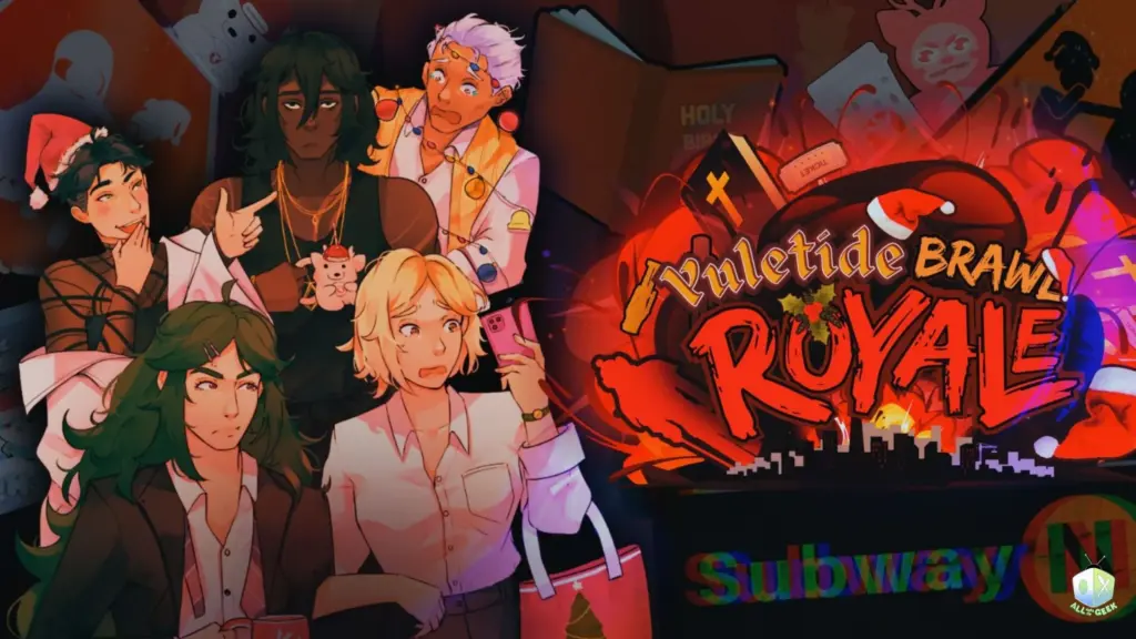 Yuletide brawl royale all ages of geek