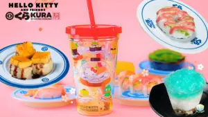 Kura Sushi x Hello Kitty and Friends All Ages Of Geek