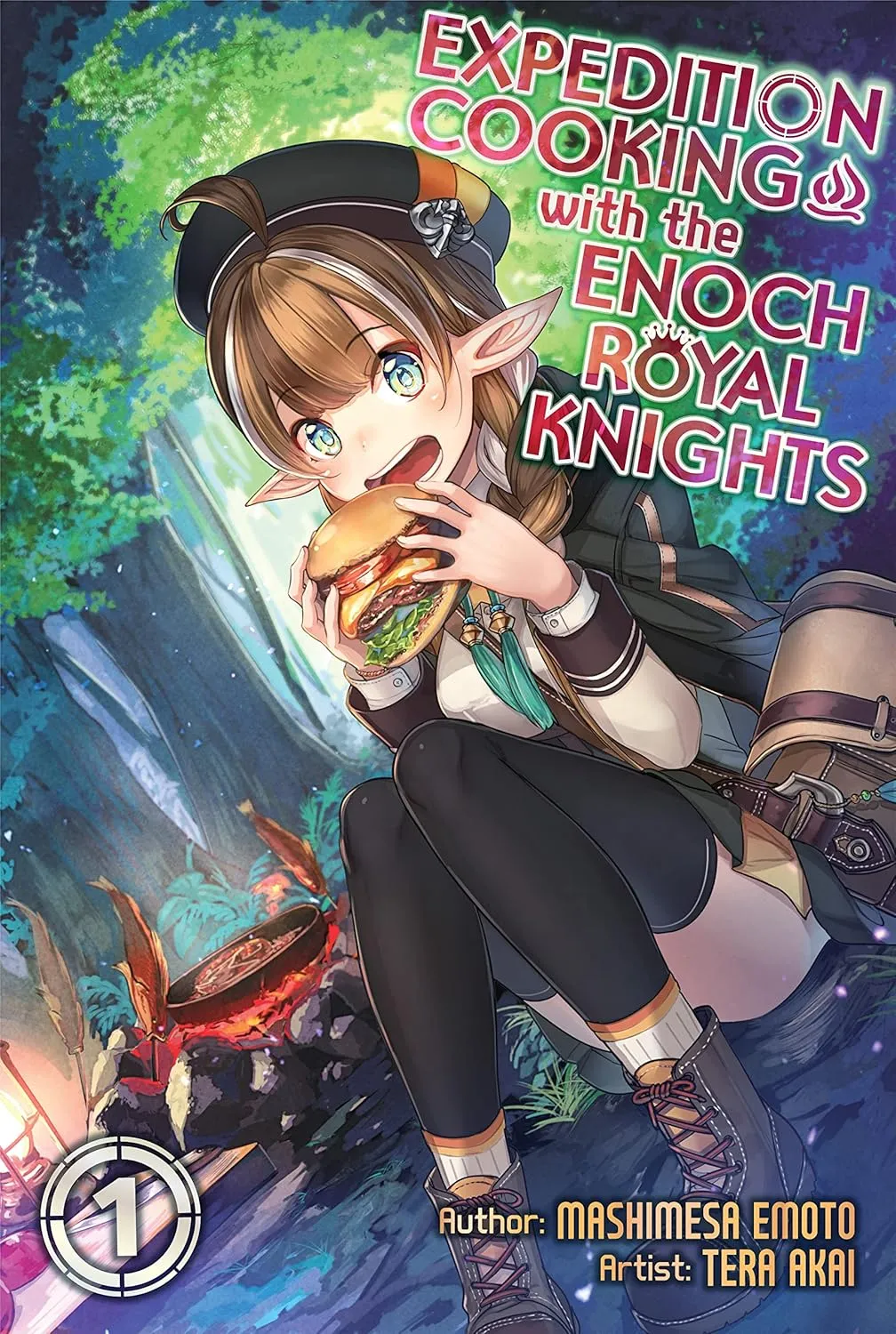 7 Light Novels for Valentine’s Day featuring the cover of Expedition Cooking with the Enoch Royal Knights, a cozy fantasy light novel blending food, adventure, and gentle character bonds illustrated in anime style