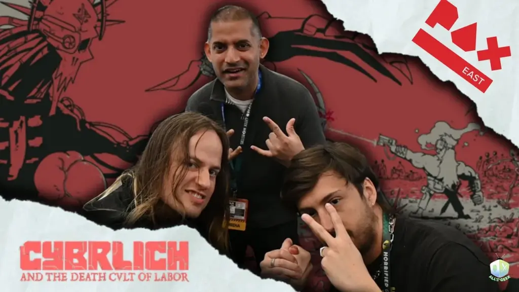 Cybrlich and the death cult of labor paxeast2025 interview all ages of geek thumb
