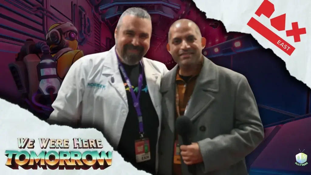 We were here tomorrow game paxeast2026 interview all ages of geek