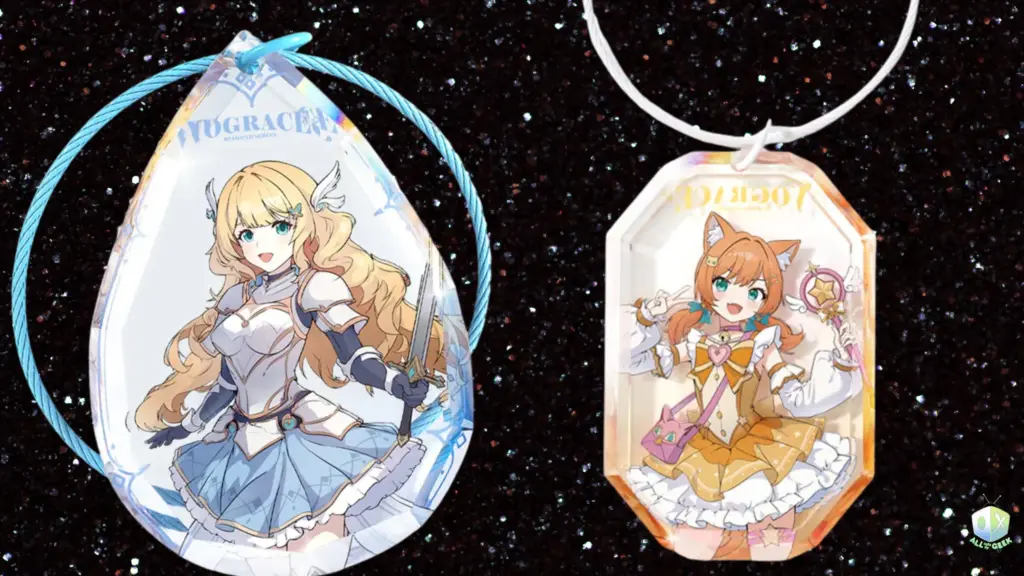 VOGRACE Diamond keychain All ages of geek scaled